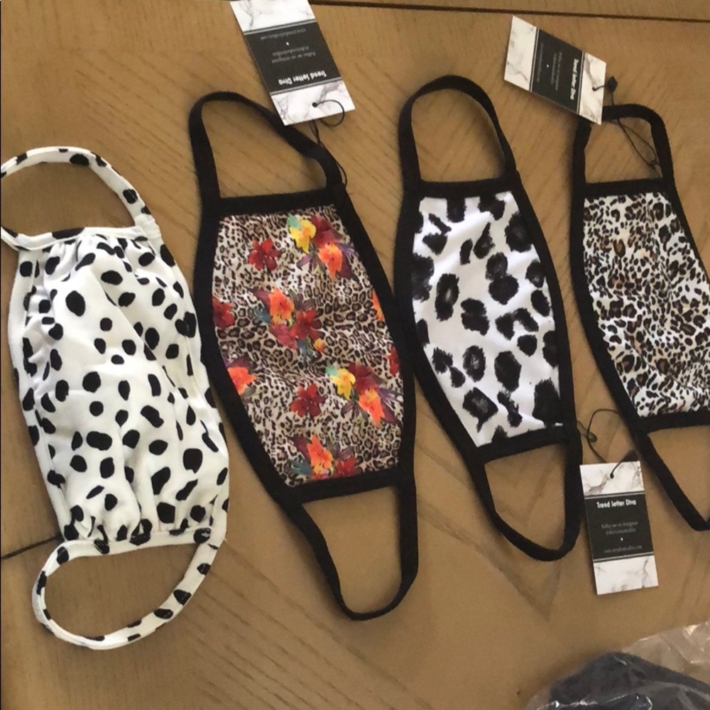 2 for $20! leopard print face mask - Picture 6 of 10